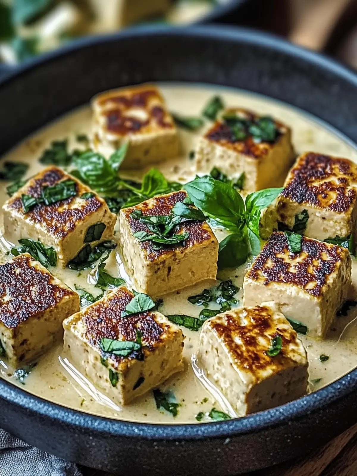 Cremige Heirats-Tofu-Rezept, das Herzen zum Schmelzen bringt